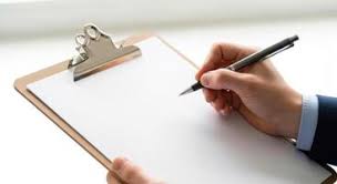 Client intake documentation